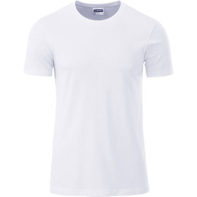 T-Shirt wit premium Heren