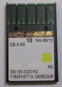Groz Beckert  90/14 RG  DB x K5 borduurnaald