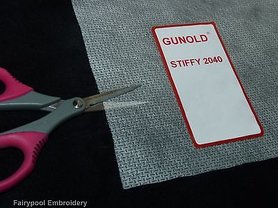 Stiffy 2040 KNIPVLIES in ZWART pakje 3 meter